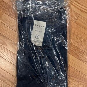 Mens Dark Blue Jeans - Classic Straight Fit